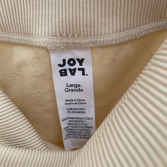 JoyLab Beige Ribbed Knitwear - Picture 1 of 3